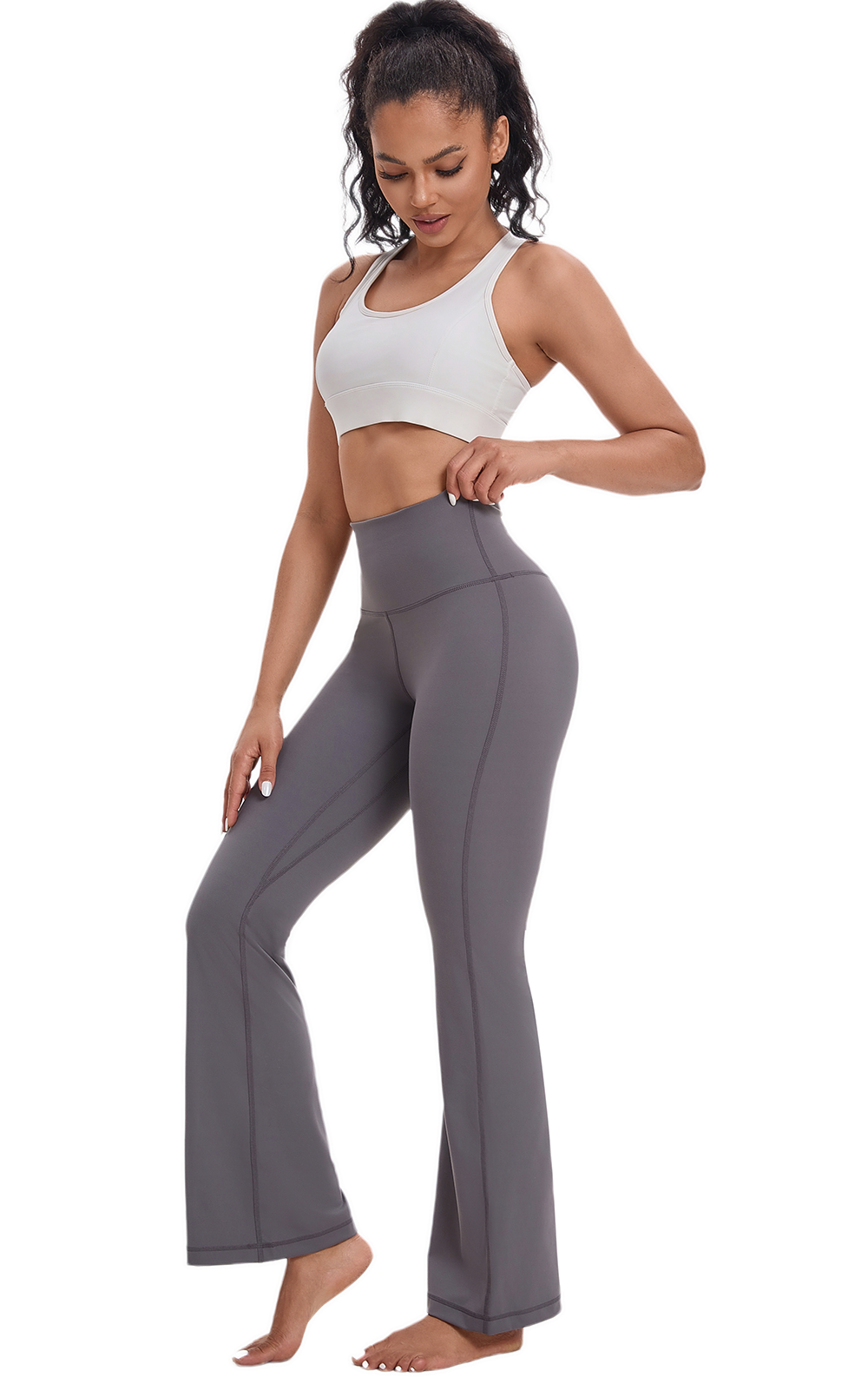 Peachy Soft Flare Leggings 32"