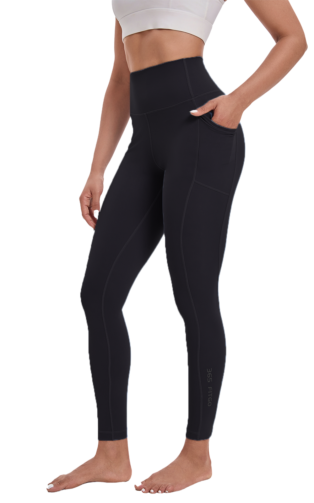 Leggings with Side Pockets 27"